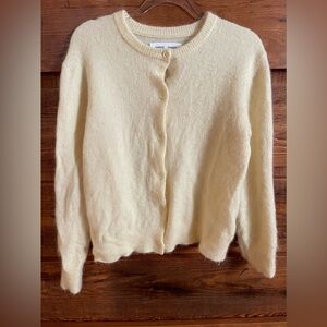 Samsoe Samsoe Fluffy Knit Cardigan Pear Sorbet M